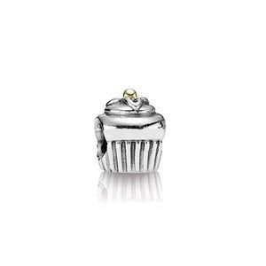 Retired Cupcake Pandora Charm